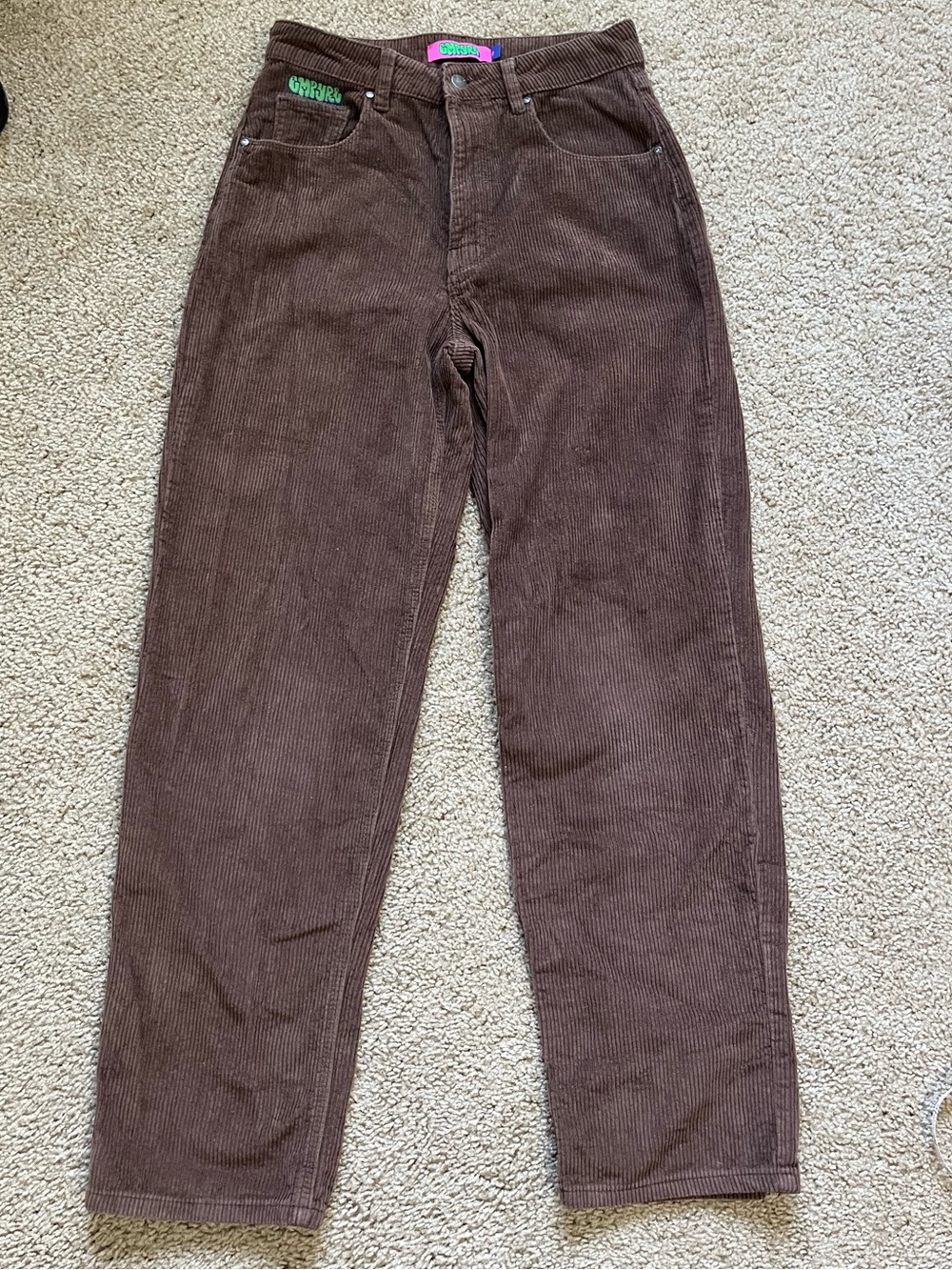 Empyre chocolate brown “TORI” Corduroy pants